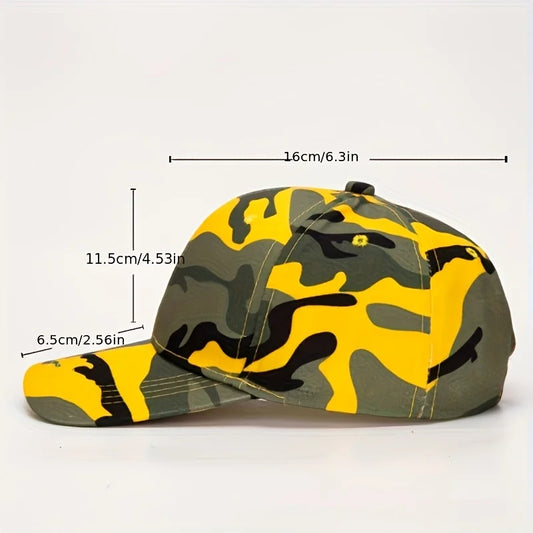 1PC adjustable camouflage baseball cap - breathable