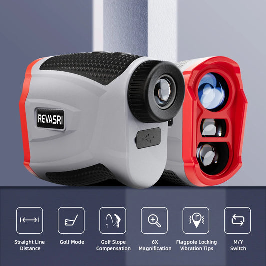 1090 Yards Golf Rangefinder with Slope Compensation