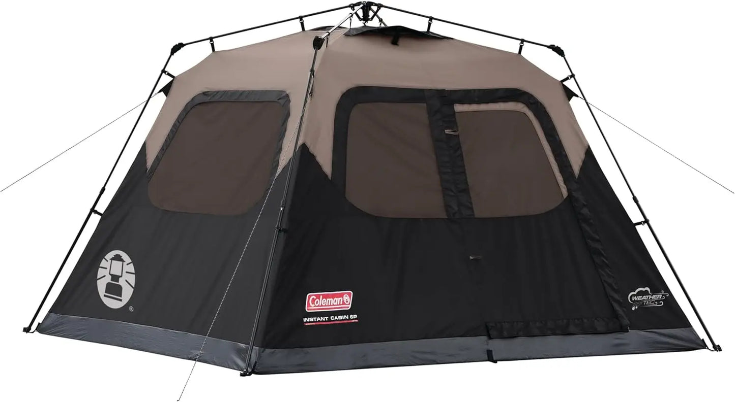 Large Family Instant Camping Tent with 1-Minute Setup