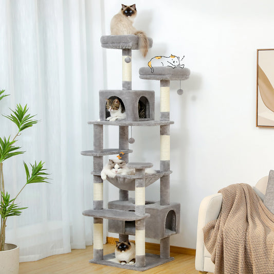 Tree and Tower Condos for Indoor Cats