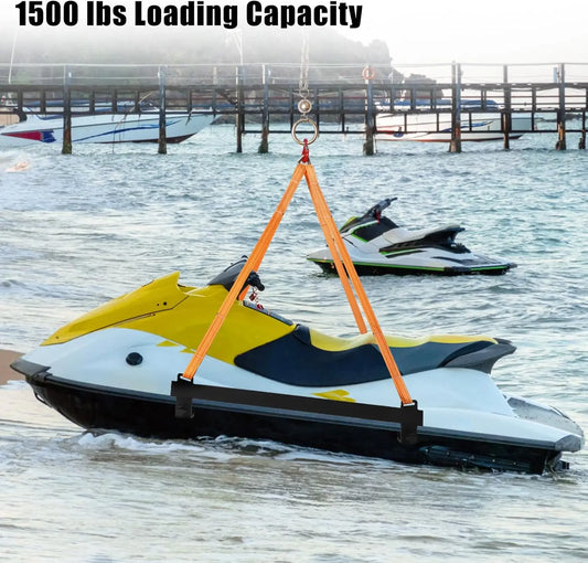 1600lb Watercraft Polyester Lifting Sling - Lifting Straps