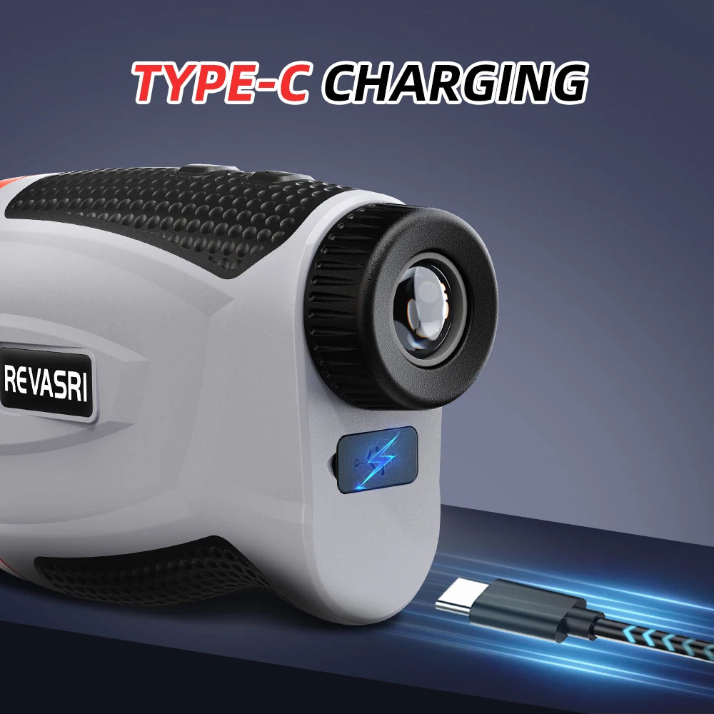 1090 Yards Golf Rangefinder with Slope Compensation