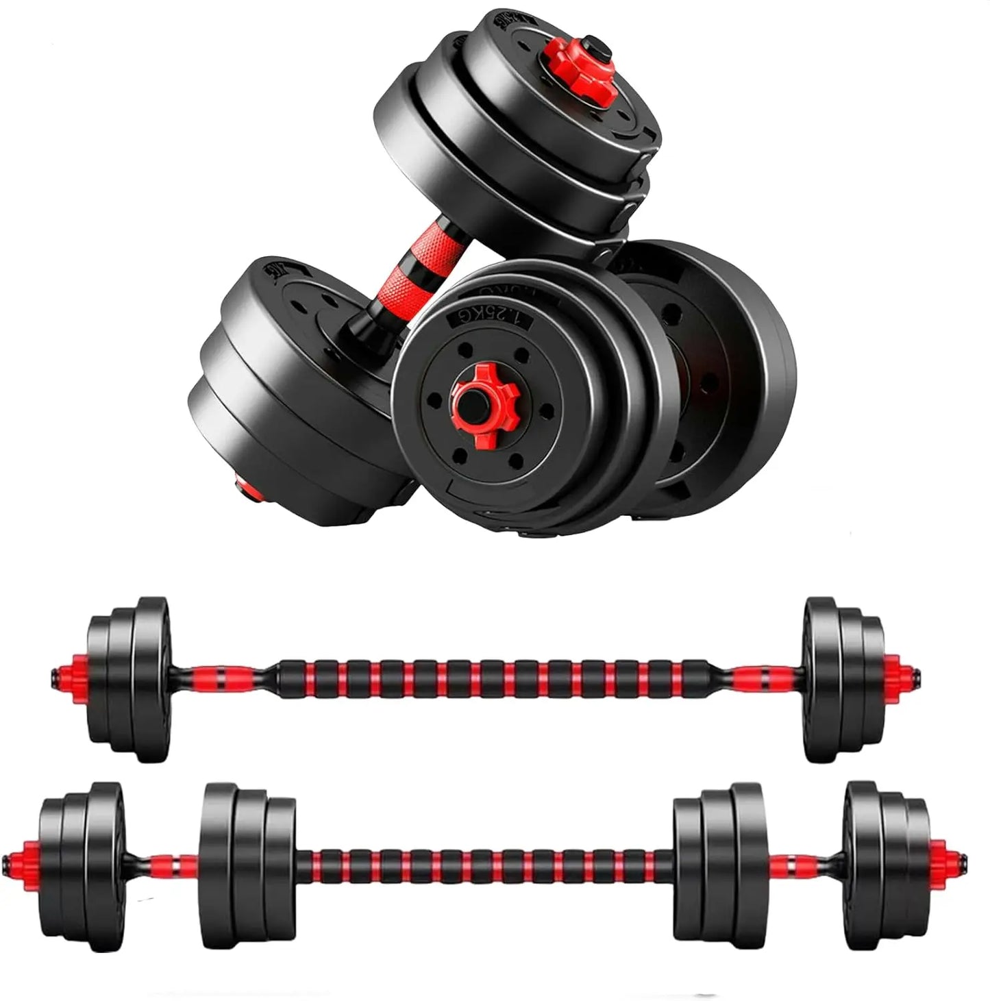 44bls Adjustable Dumbbell Set for Home Strength Training