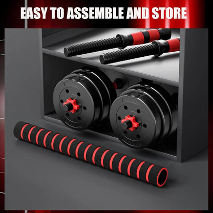44bls Adjustable Dumbbell Set for Home Strength Training
