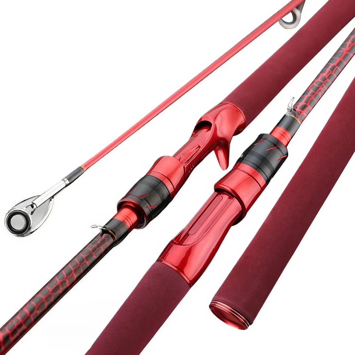180cm Fly Fishing Rod - Carbon Fiber -Ceramic Guide Rings