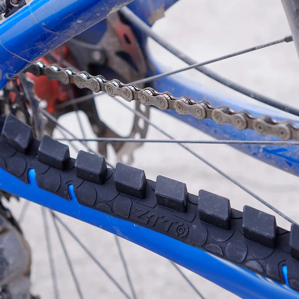 Silicone Chain-stay Anti Scratch Protector Pad Mountain - Road Bike