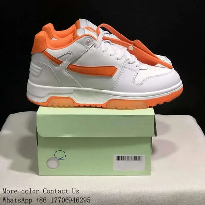 Slim Arrow Sports Designer Sneaker non-slip soles Leather Zip