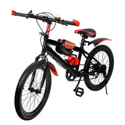 20In 7 Speeds Adjustable Height Kids Unisex Mountain Bike
