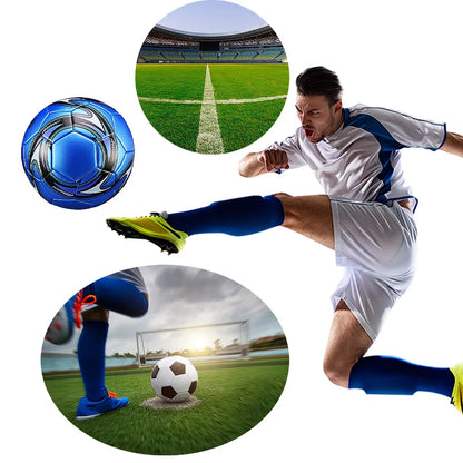 Size 5 Machine Stitched Waterproof Inflatable Soccer Ball PVC