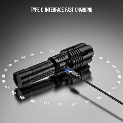 Super Bright Rechargeable LED Flashlight