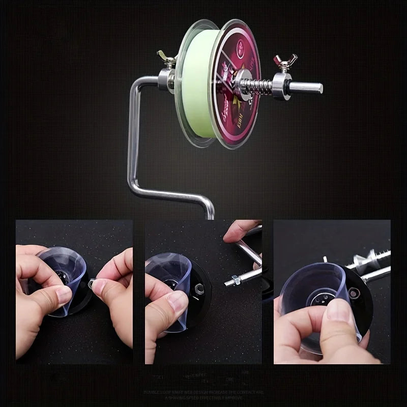 1Pc Aluminum Fishing Line Winding Machine