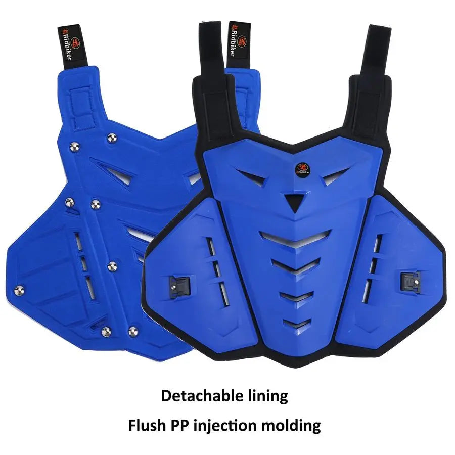 Men's Body Armor Vest, Chest Back Motorcycle Mountain Bike Protector