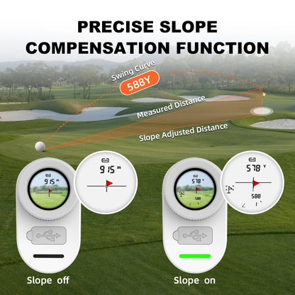 1300yds Mini Size Rangefinder with Slope compensation