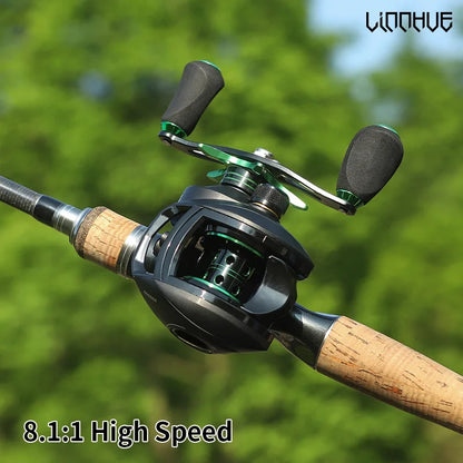 Super smooth long casting fishing reel