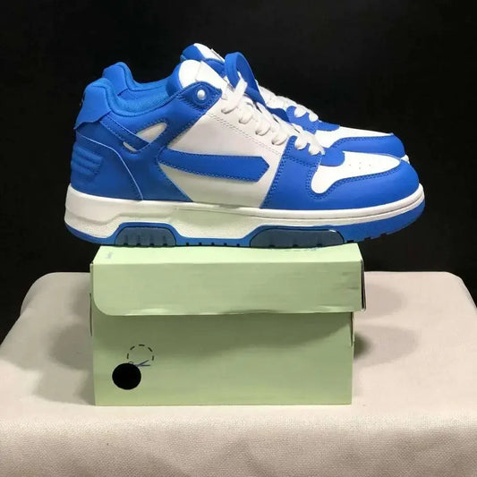 Slim Arrow Sports Designer Sneaker non-slip soles Leather Zip