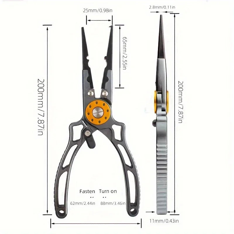 Multi-functional Aluminum Wire Cutting Pliers