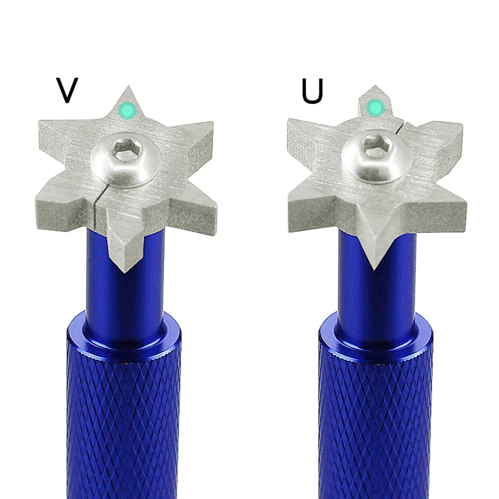 1Pc Iron/Wedge Golf Club U V Groove Cleaner Tools