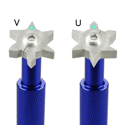 1Pc Iron/Wedge Golf Club U V Groove Cleaner Tools