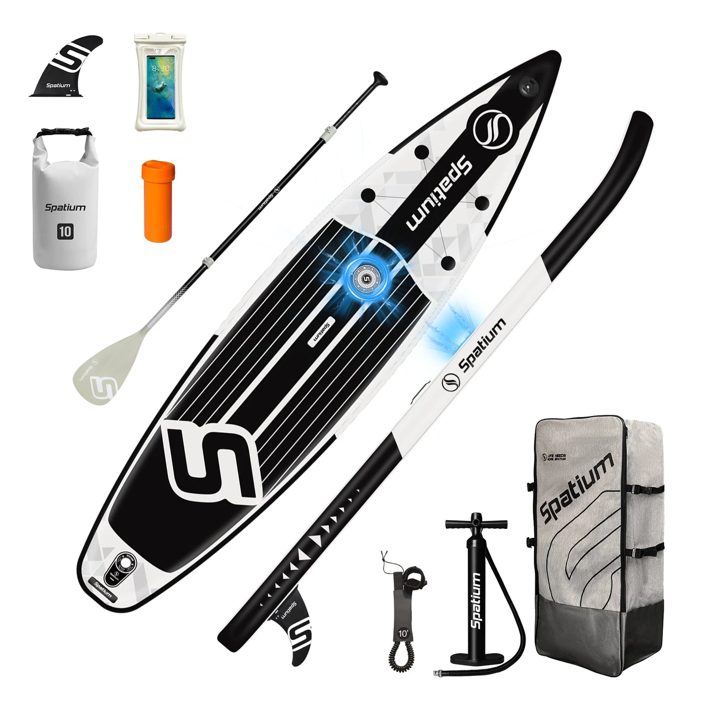Inflatable Stand Up Paddle Board Set with Pump Backpack