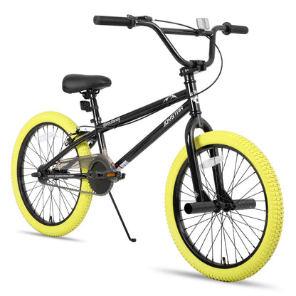 Kids Unisex Freestyle BMX Bike Beginner-Level Riders 2 Pegs
