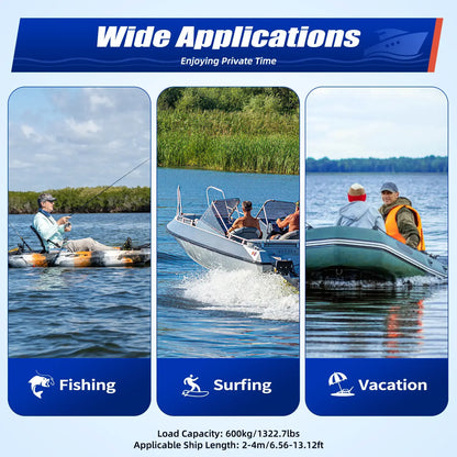 660W Electric Outboard Trolling Boat Motor