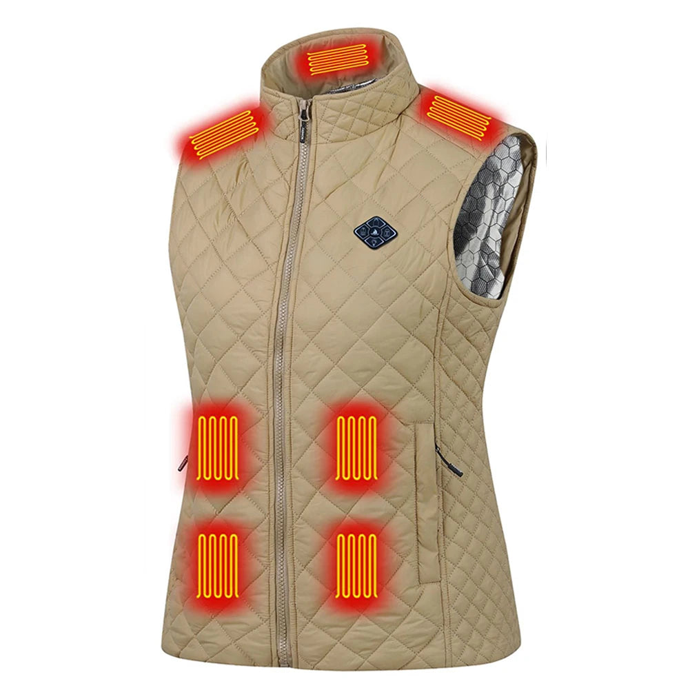 Women's 21-zone Thermal Electric Heated Vest