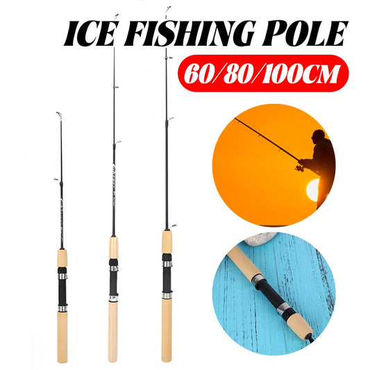 Mini Telescopic Carbon Fiber Ice Fishing Rod