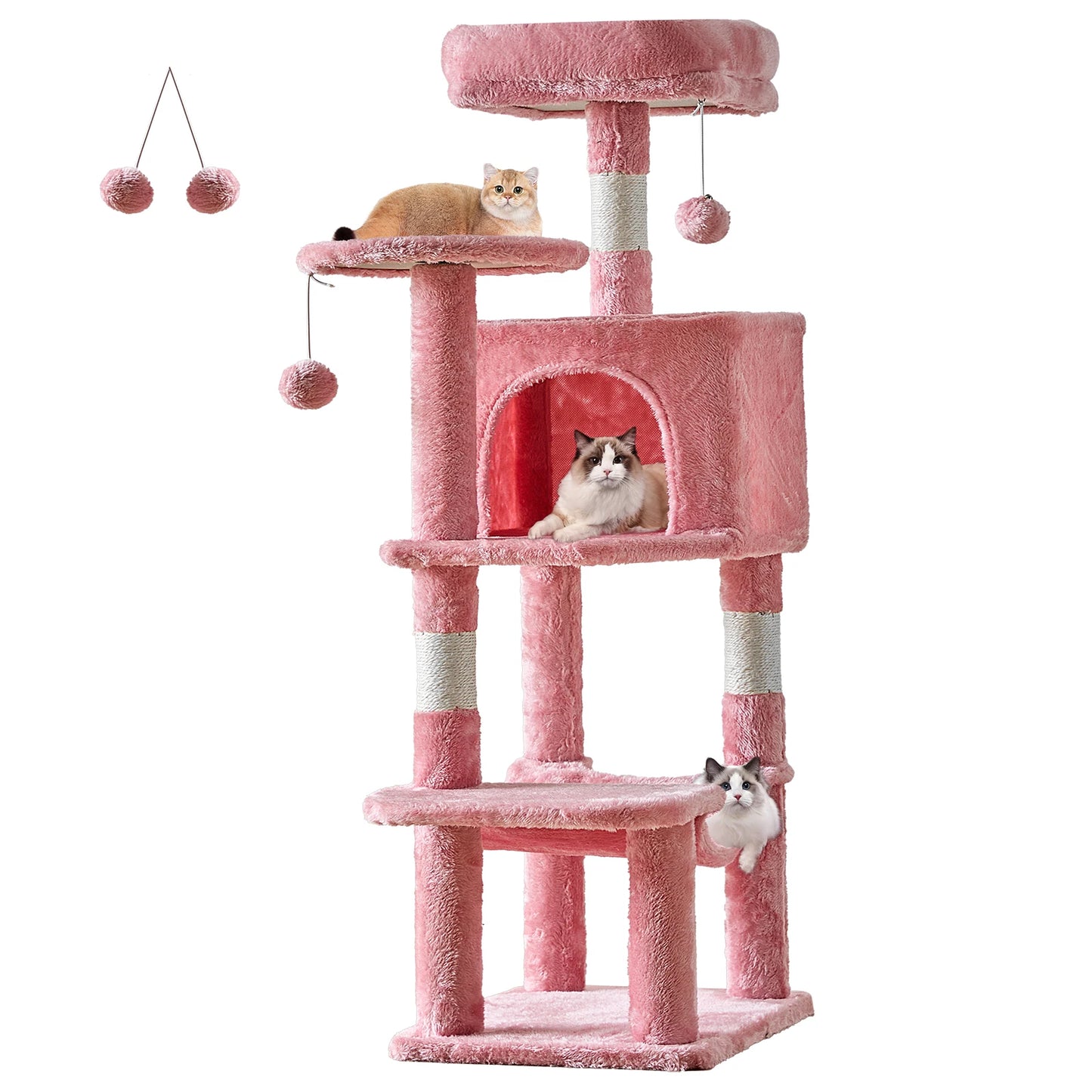 Cat House Tree Climbing Tower for Indoor Cats