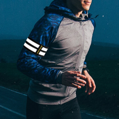 1-5PCS Ankle Leg Arms Reflective Straps Cycling Jogging