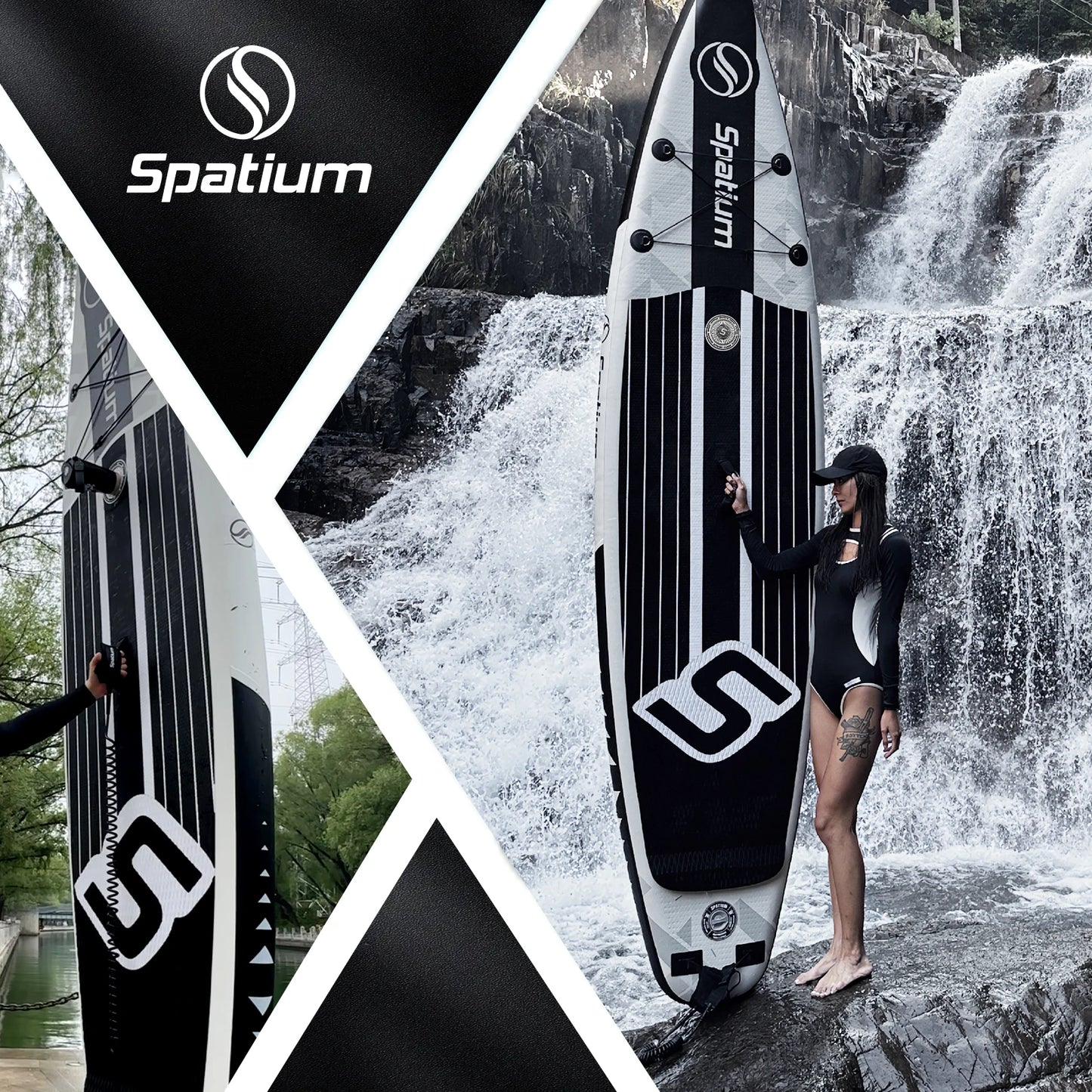 Inflatable Stand Up Paddle Board Set with Pump Backpack