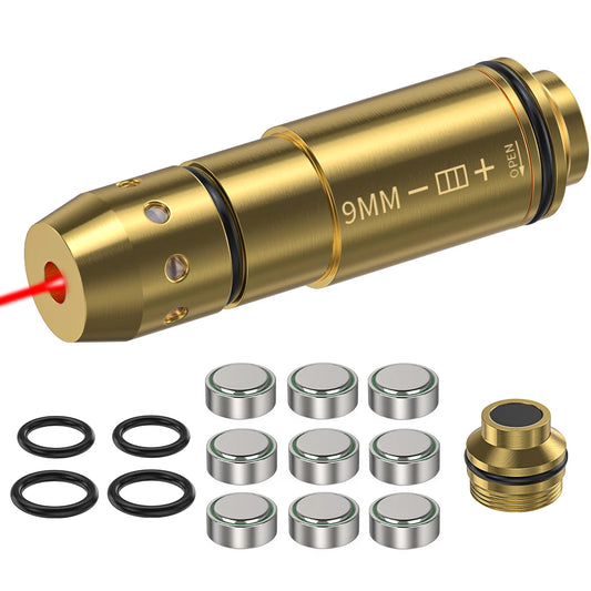 9mm Red Dot Laser Dry Fire Cartridge Pistol Trainer