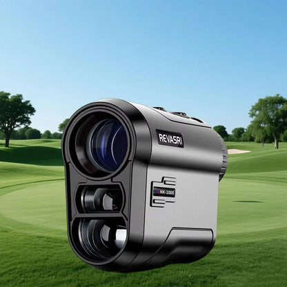 1000 Yard Golf Rangefinder, 6x Magnification with Slope-Compensation