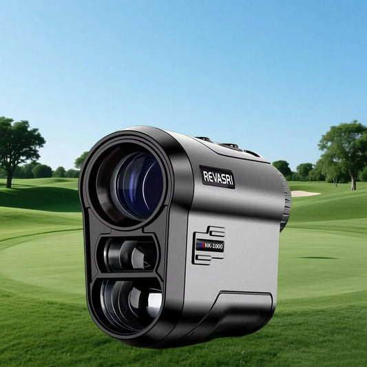 1000 Yard Golf Rangefinder, 6x Magnification with Slope-Compensation