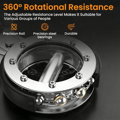 Rotator Machine Adjustable Forearms Grip Strength 8-15 lb Exerciser