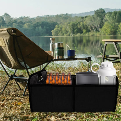 35L Foldableable Portable Car Storage Box Car Storage Box Car Truck Trunk Storage Box Camping Style Outing Storage Box Space-Saving Multi-Functional Storage Box
