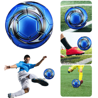 Size 5 Machine Stitched Waterproof Inflatable Soccer Ball PVC