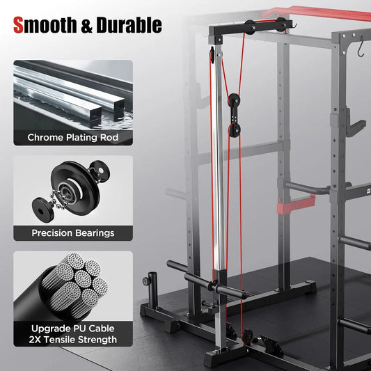 1600lbs Multi-Function Power Rack Home Gym