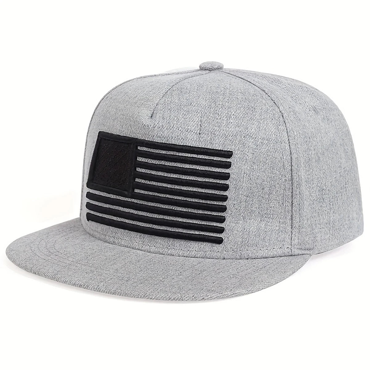 1piece Unisex US Flag Embroidered Hip Hop Cap Adjustable