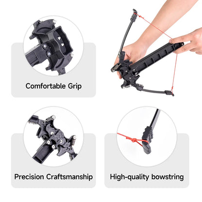 Ball & Arrow Dual-purpose Folding Recurve Compound Bow