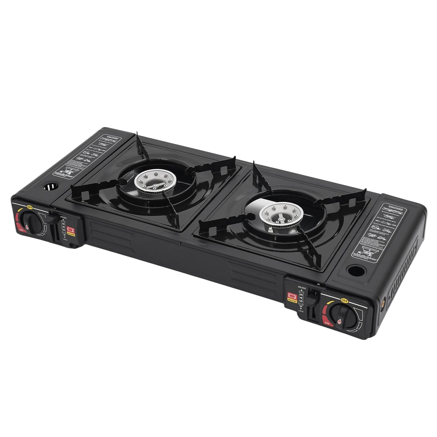 2 Burner Portable Butane Outdoor Camping Stove