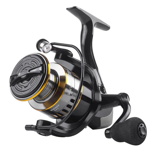 Two-Hand Rotating Fishing Reel, 5.2:1 Gear Ratio, 22.05lb Extraction, Aluminum Alloy Body