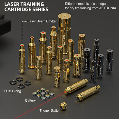 9mm Red Dot Laser Dry Fire Cartridge Pistol Trainer