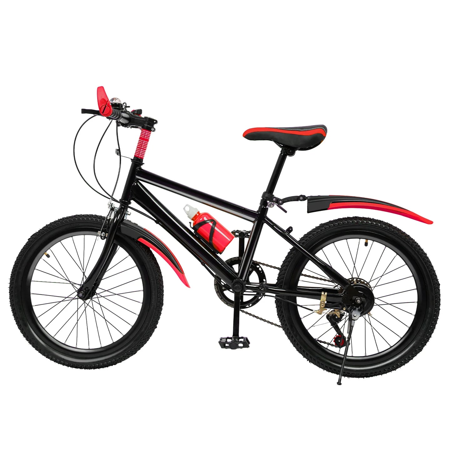 20In 7 Speeds Adjustable Height Kids Unisex Mountain Bike