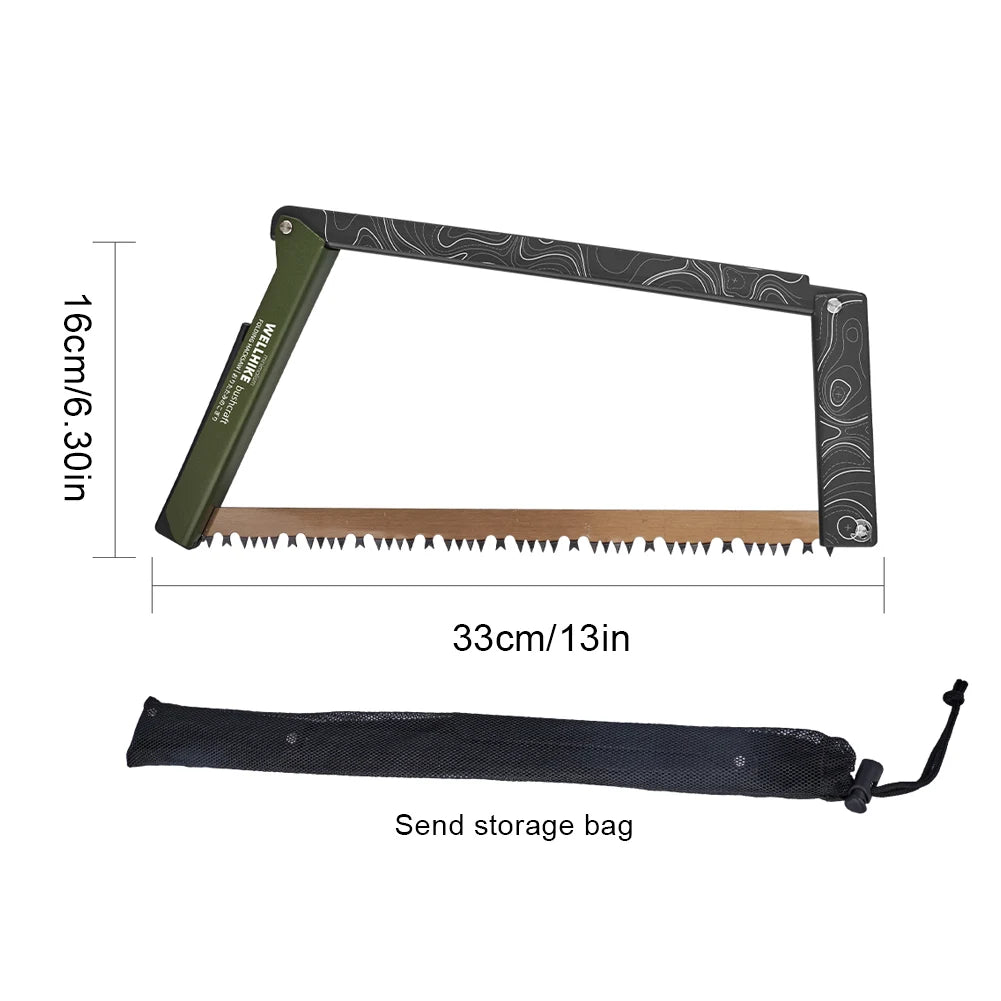 Portable Aluminum Folding Wood Saw with Storage Bag
