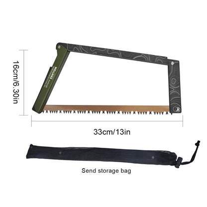 Portable Aluminum Folding Wood Saw with Storage Bag