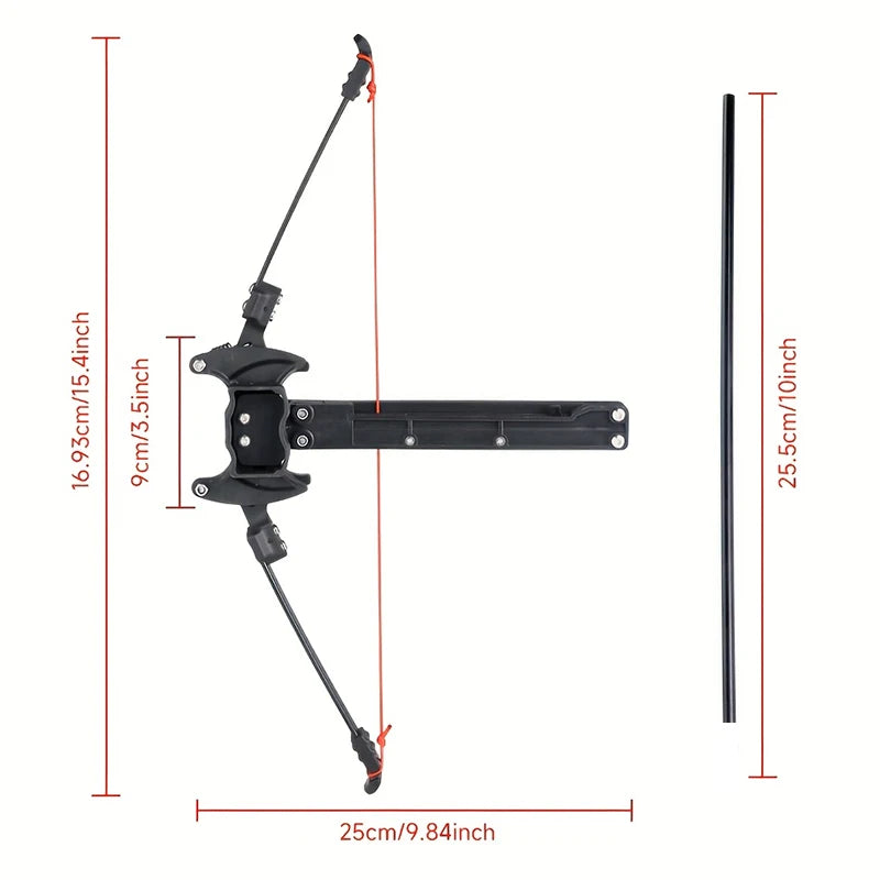 Ball & Arrow Dual-purpose Folding Recurve Compound Bow