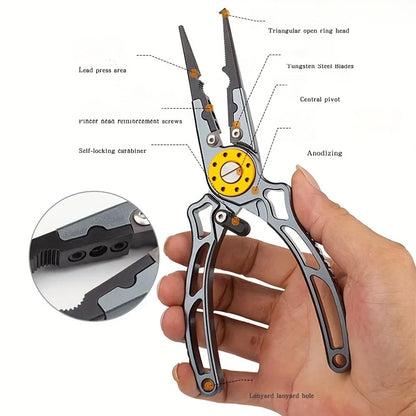 Multi-functional Aluminum Wire Cutting Pliers