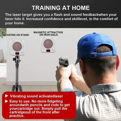 Electronic Scoring Laser Target Practice Training Toy