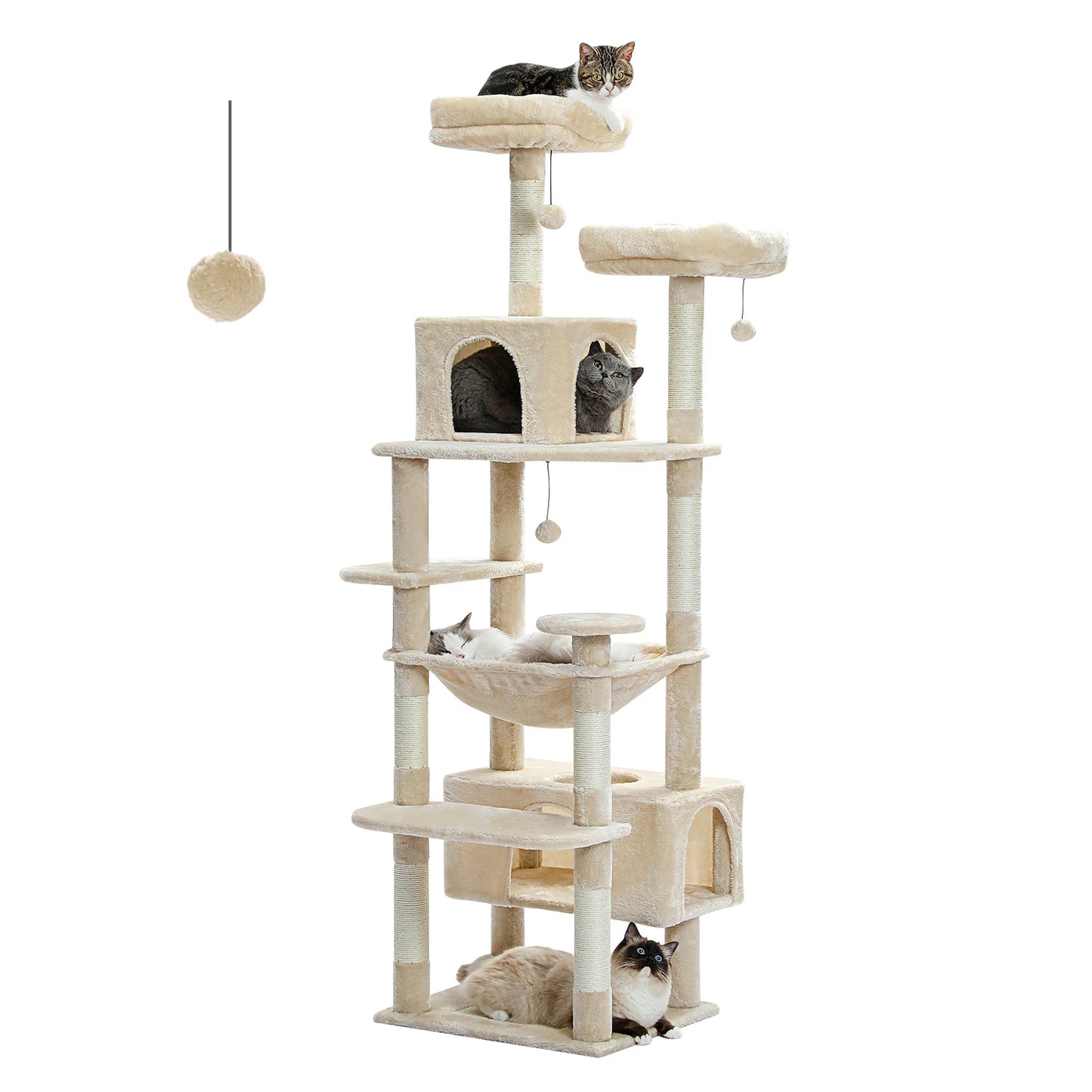 Tree and Tower Condos for Indoor Cats