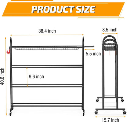 Sports Ball, Equipment & Accessories Rack